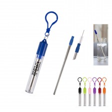 Collapsible Stainless Steel Straw Kit